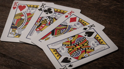 Jerry's Nugget, Felt Green Marked Monotone Playing Cards - Image 5
