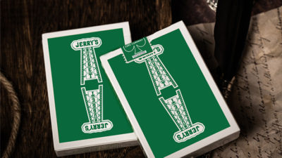 Jerry's Nugget, Felt Green Marked Monotone Playing Cards - Image 6