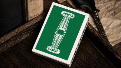 Jerry's Nugget, Felt Green Marked Monotone Playing Cards