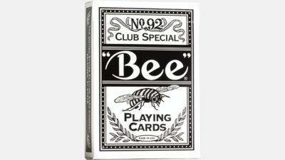Signature Edition Bee, Black Playing Cards