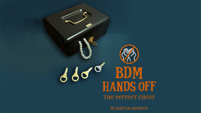 BDM Hands Off Safe Box - The Perfect Chest, Gimmick and Online Instructions by Bazar de Magia