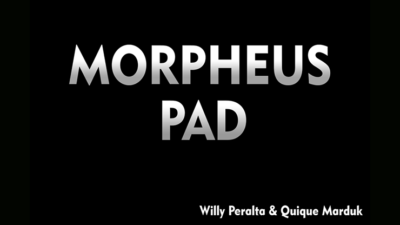 Morpheus Pad, Gimmick and Online Instructions by Quique Marduk and Willy Peralta