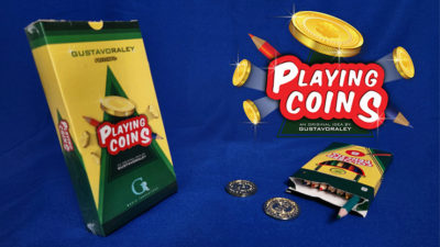 PLAYING COINS, Gimmicks and Online Instructions by Gustavo Raley - Image 2