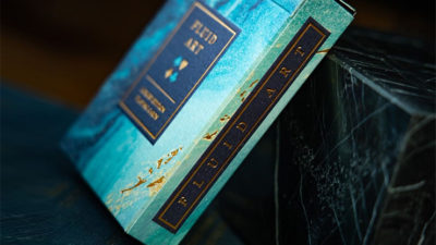 Fluid Art Blue, Luxury Edition Playing Cards - Image 5