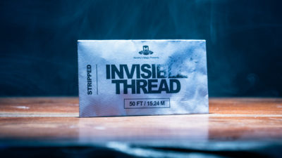 Invisible Thread Stripped, 50 Feet by Murphy's Magic
