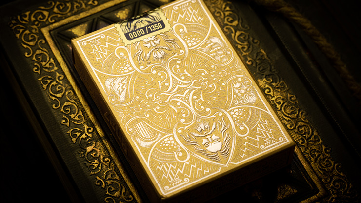 Zeus Mighty Gold Playing Cards by Chamber of Wonder - Image 2
