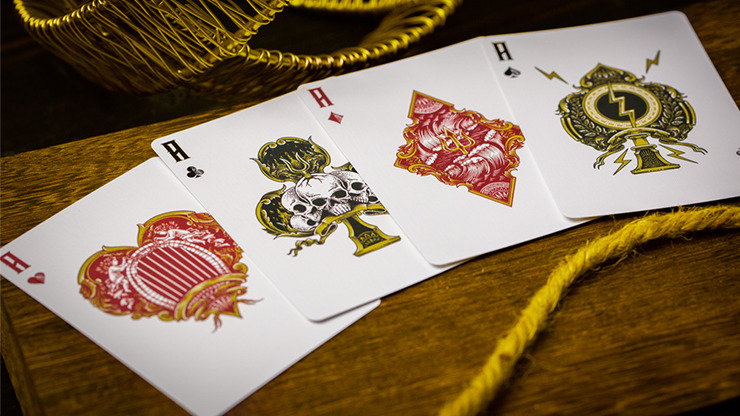 Zeus Mighty Gold Playing Cards by Chamber of Wonder - Image 5