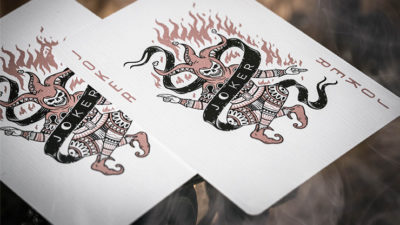 666 V4, Rose Gold Playing Cards by Riffle Shuffle - Image 3