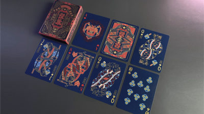 Densho, Blue Playing Cards - Image 2