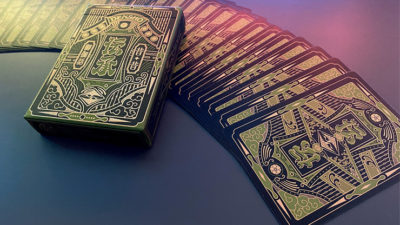 Densho, Green Playing Cards - Image 3