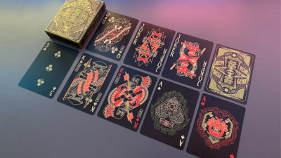 Densho, Green Playing Cards - Image 4