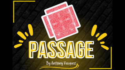 Passage BLUE, Gimmicks and Online Instructions by Anthony Vasquez