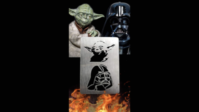 Celebrity Scorch, YODA & DARTH by Mathew Knight and Stephen Macrow
