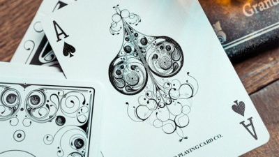 Smoke & Mirror, Smoke-White Deluxe Limited Edition Playing Cards by Dan & Dave - Image 2
