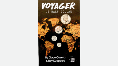 Voyager US Half Dollar, Gimmick and Online Instruction by GoGo Cuerva