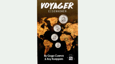 Voyager US Eisenhower Dollar, Gimmick and Online Instruction by GoGo Cuerva