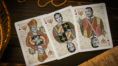 The Cross, Maroon Martyrs Playing Cards by Peter Voth x Riffle Shuffle - Image 3