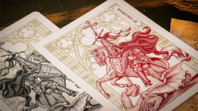 The Cross, Maroon Martyrs Playing Cards by Peter Voth x Riffle Shuffle - Image 4