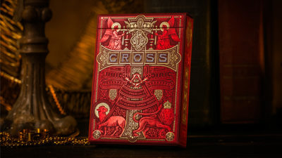 The Cross, Maroon Martyrs Playing Cards by Peter Voth x Riffle Shuffle