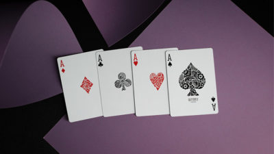 Butterfly Playing Cards, Royal Purple Edition - Image 2