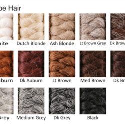 Crepe Wool Hair Colors