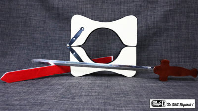 Sword Thru Neck, 2 pcs items by Mr. Magic