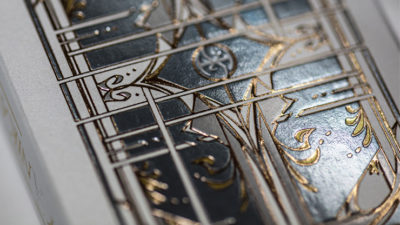 Card Masters Precious Metal Foil, White Playing Cards by Handlordz - Image 3
