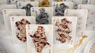 Card Masters Precious Metal Foil, White Playing Cards by Handlordz - Image 4