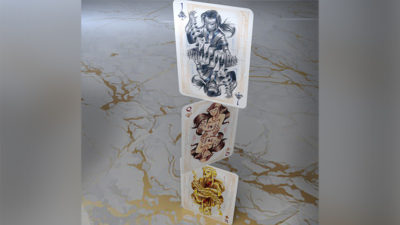 Card Masters Precious Metal Foil, White Playing Cards by Handlordz - Image 5