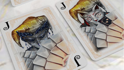 Card Masters Precious Metal Foil, White Playing Cards by Handlordz - Image 6