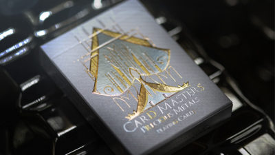 Card Masters Precious Metal Foil, White Playing Cards by Handlordz