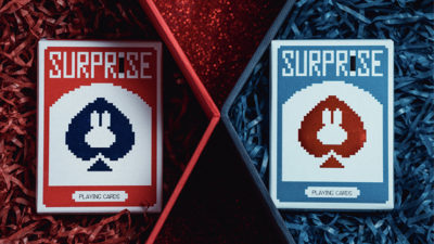 Surprise Deck V5, Blue Playing cards by Bacon Card Magic Company - Image 6