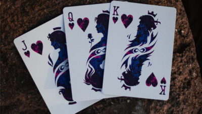 Holographic Foiled Nebula Playing Cards - Image 3