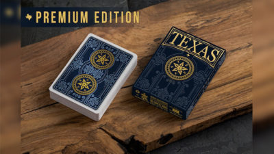 No. 4 St. James Luxury Texas Playing Cards, Blue