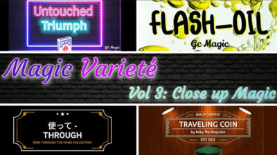 Variete Magic V3 Close - Up Magic by Gonzalo Cuscuna video (Download)