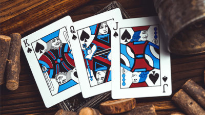 Smoke & Mirrors V9, Blue Edition Playing Cards by Dan & Dave - Image 4