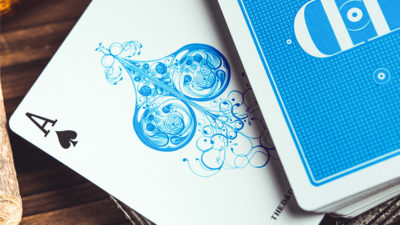 Smoke & Mirrors V9, Blue Edition Playing Cards by Dan & Dave - Image 5
