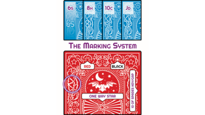 Elite Night Flight, Red Marked Playing Cards by Steve Dela - Image 3