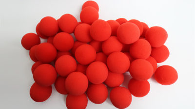 1.5 inch PRO Sponge Ball, Red Bag of 50 from Magic by Gosh