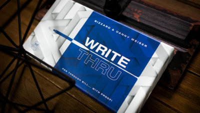 Write-Thru, Gimmick and Online Instructions by Bizzaro & Danny Weiser
