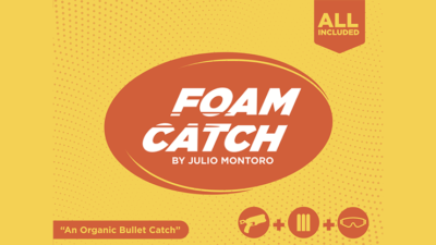 Foam Catch, Gimmicks and Online Instructions by Julio Montoro