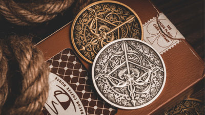 BOW AND ARROW COIN GOLD, Gimmick and Online Instructions by Bacon Magic - Image 3