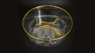 Compact Vase Light GOLD by Victor Voitko - Image 2