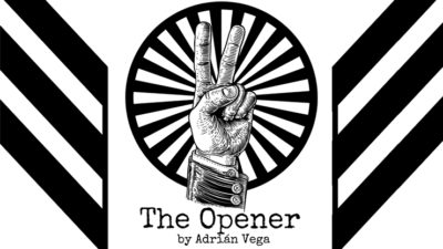 THE OPENER BLUE, Gimmicks and Online Instructions by Adrian Vega