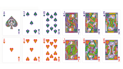 Bicycle Peace & Love Playing Cards by Collectable Playing Cards - Image 4