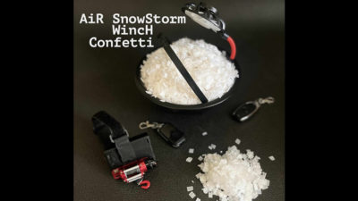AiR SnowStorm with Winch and Confetti, Gimmick and Online Instructions by Victor Voitko