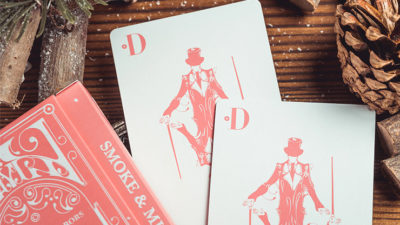 Smoke & Mirrors V9, Pink, Standard Edition Playing Cards by Dan & Dave - Image 4