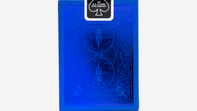 Bicycle Metalluxe Blue Playing Cards by US Card Magic Co. - Image 3
