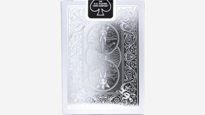 Bicycle Metalluxe Silver Playing Cards by US Card Magic Co. - Image 3