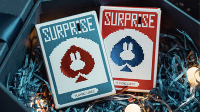 Surprise Deck V5, Red Playing cards by Bacon Card Magic Company - Image 6